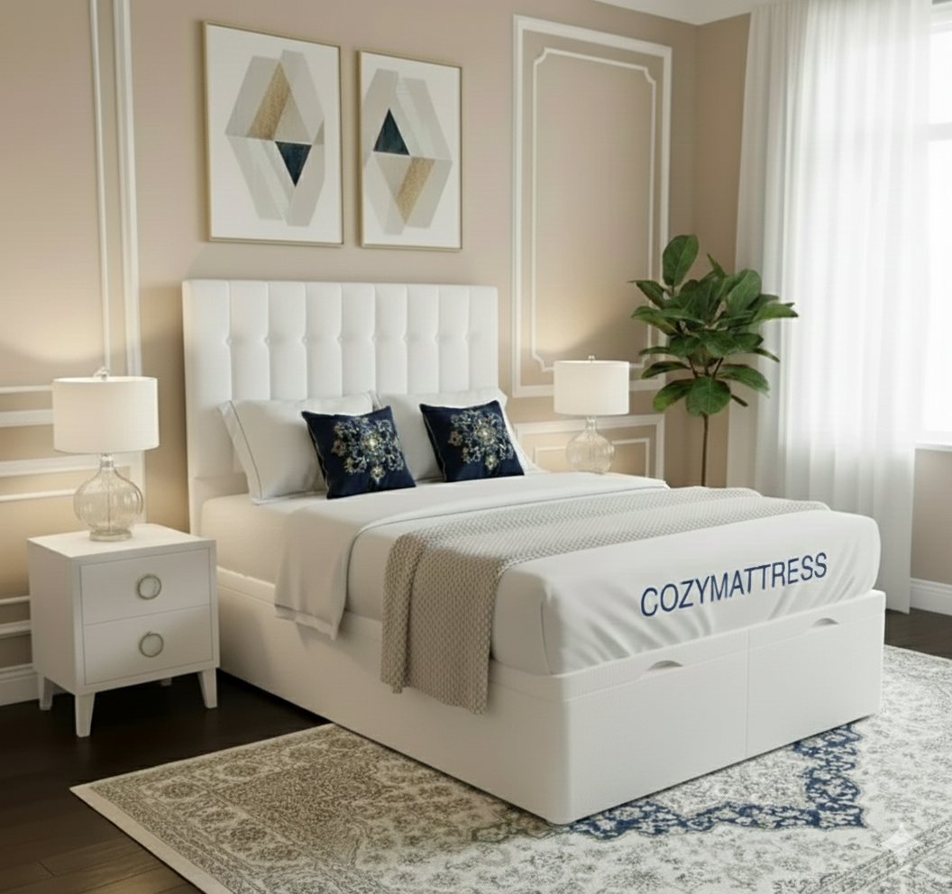 Edge Line Ottoman Divan Bed