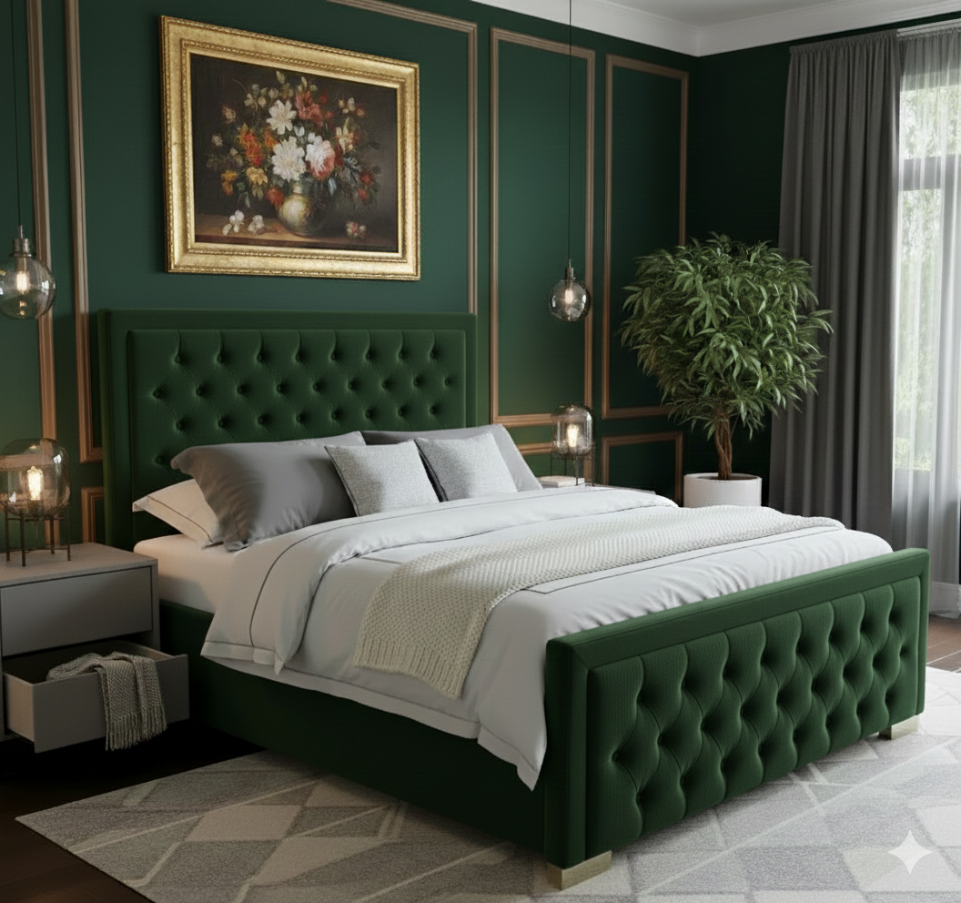 Vally Upholstered Bed