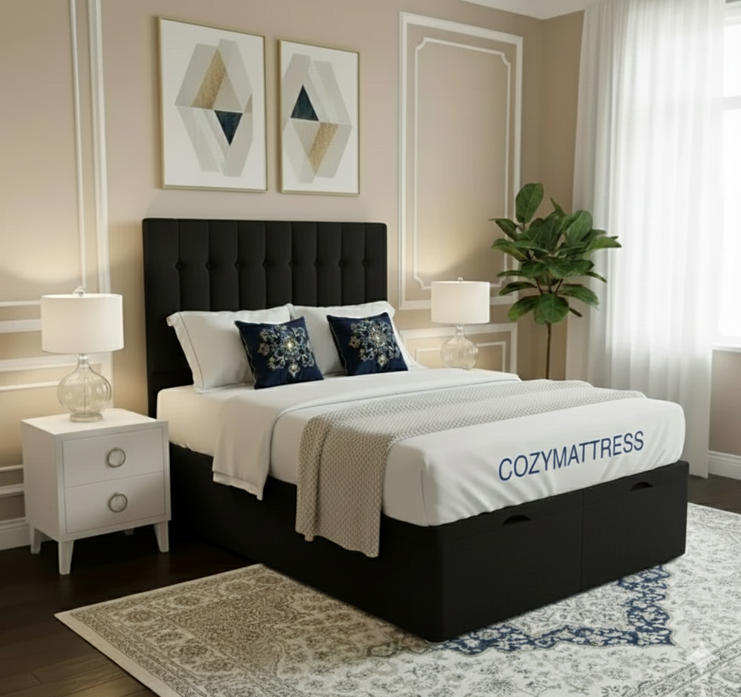 Edge Line Ottoman Divan Bed