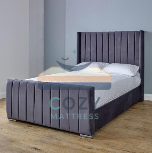 Wingback bed