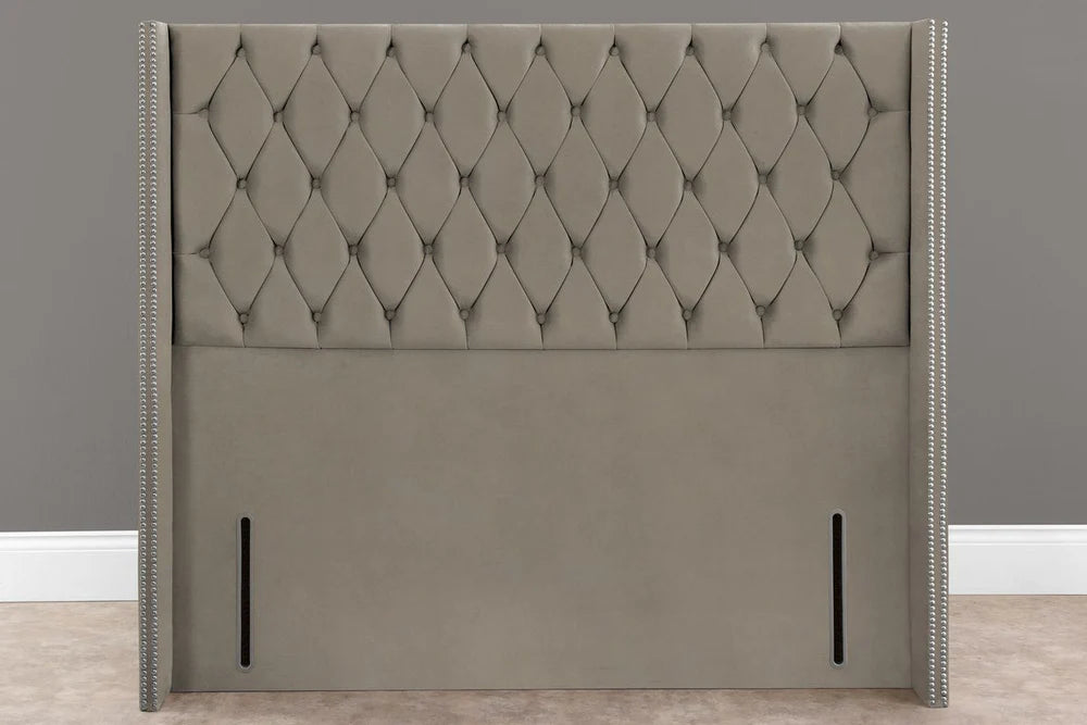 Luxor Wingback Floor Standing Headboard