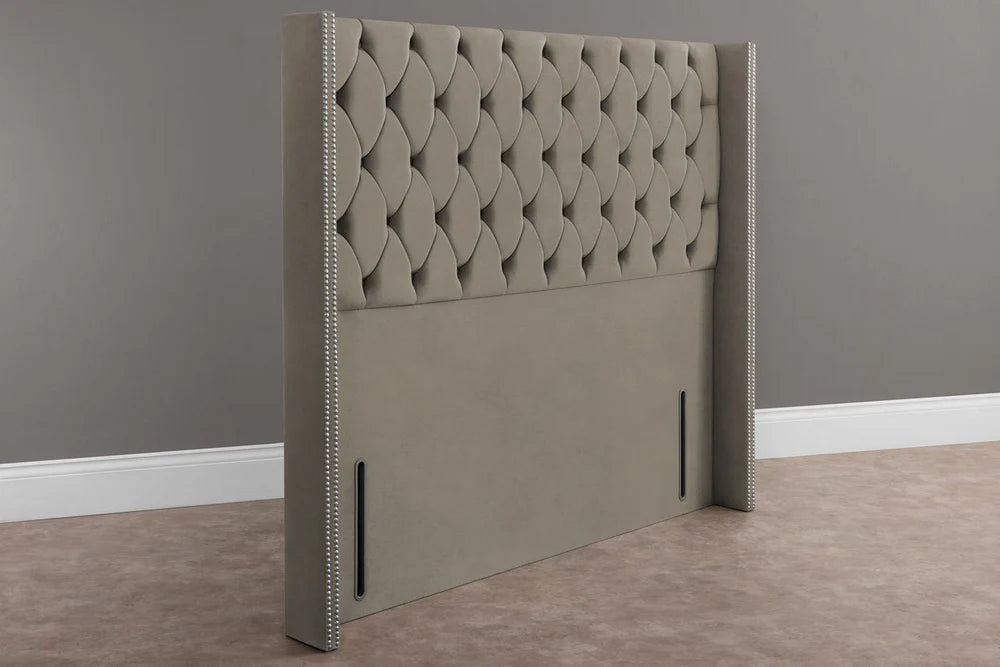 Luxor Wingback Floor Standing Headboard